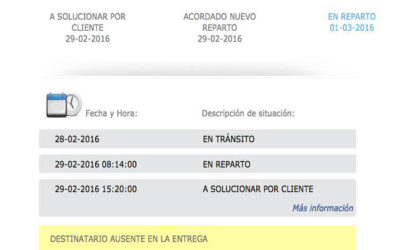 correos seguimiento